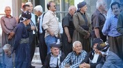 بە خۆچەماندنەوە مووچە نه‌ده‌هات