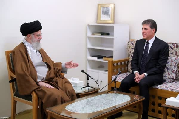 شەڕەفمەندبووم بە دیداری ڕابه‌رى باڵاى شۆڕشى ئيسلاميى ئێران