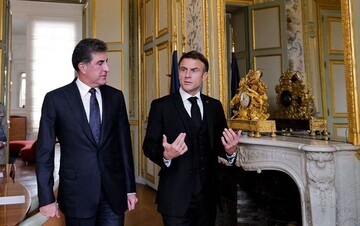 Nechirvan Barzani, Emmanuel Macron reaffirm strong Erbil-Paris ties